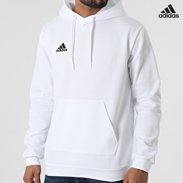 https://laboutiqueofficielle-res.cloudinary.com/image/upload/v1627638668/Desc/Watermark/adidas_performance.svg Adidas Sportswear - Sweat Capuche ENT22 HG6302 Blanc