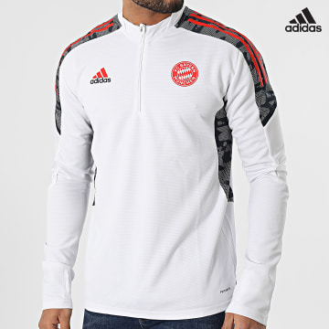 https://laboutiqueofficielle-res.cloudinary.com/image/upload/v1627638668/Desc/Watermark/adidas_performance.svg Adidas Performance - Tee Shirt A Manches Longues FC Bayern GS6927 Blanc