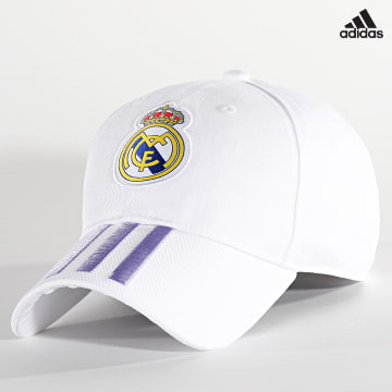 https://laboutiqueofficielle-res.cloudinary.com/image/upload/v1627638668/Desc/Watermark/adidas_performance.svg Adidas Performance - Casquette Real Madrid BB H59684 Blanc