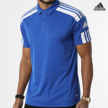https://laboutiqueofficielle-res.cloudinary.com/image/upload/v1627638668/Desc/Watermark/adidas_performance.svg Adidas Sportswear - Polo Manches Courtes GP6427 Bleu Roi