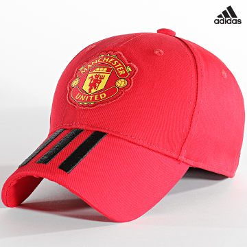 https://laboutiqueofficielle-res.cloudinary.com/image/upload/v1627638668/Desc/Watermark/adidas_performance.svg Adidas Sportswear - Casquette Manchester United Baseball H62461 Rouge