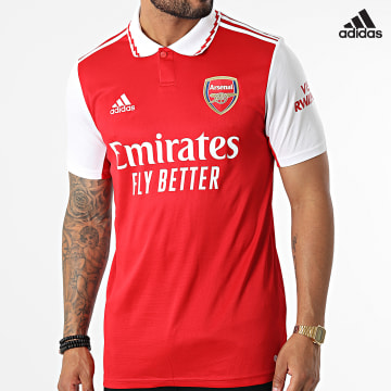 https://laboutiqueofficielle-res.cloudinary.com/image/upload/v1627638668/Desc/Watermark/adidas_performance.svg Adidas Sportswear - Tee Shirt Arsenal FC H35903 Rouge