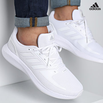 https://laboutiqueofficielle-res.cloudinary.com/image/upload/v1627638668/Desc/Watermark/adidas_performance.svg Adidas Sportswear - Baskets RunFalcon 2 GV9551 Cloud White