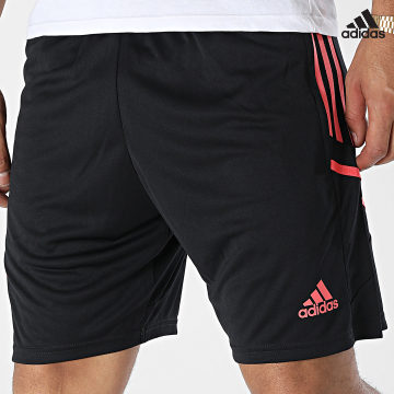 https://laboutiqueofficielle-res.cloudinary.com/image/upload/v1627638668/Desc/Watermark/adidas_performance.svg Adidas Sportswear - Short De Sport A Bandes Arsenal FC HC1248 Noir