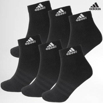 https://laboutiqueofficielle-res.cloudinary.com/image/upload/v1627638668/Desc/Watermark/adidas_performance.svg Adidas Sportswear - Lot De 6 Paires De Chaussettes IC1291 Noir