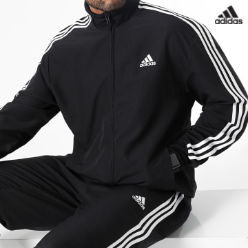 https://laboutiqueofficielle-res.cloudinary.com/image/upload/v1627638668/Desc/Watermark/adidas_performance.svg Adidas Sportswear - Ensemble De Survetement A Bandes 3 Stripes IC6750 Noir