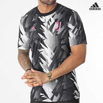 https://laboutiqueofficielle-res.cloudinary.com/image/upload/v1627638668/Desc/Watermark/adidas_performance.svg Adidas Sportswear - Tee Shirt De Sport Juventus HS7572 Noir Blanc