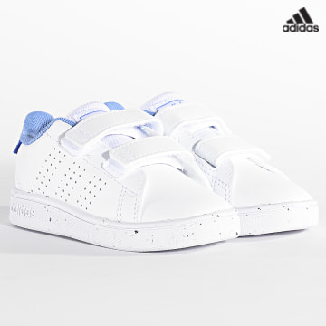 https://laboutiqueofficielle-res.cloudinary.com/image/upload/v1627638668/Desc/Watermark/adidas_performance.svg Adidas Sportswear - Baskets Enfant Advantage CF I H06215 Footwear White Blue Fuss