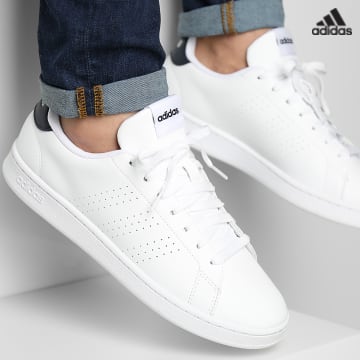 https://laboutiqueofficielle-res.cloudinary.com/image/upload/v1627638668/Desc/Watermark/adidas_performance.svg Adidas Performance - Baskets Advantage GZ5299 Footwear White