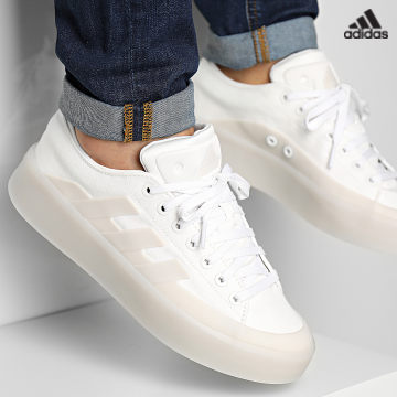 https://laboutiqueofficielle-res.cloudinary.com/image/upload/v1627638668/Desc/Watermark/adidas_performance.svg Adidas Performance - Baskets Znsored HP5988 Cloud White Crystal White