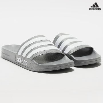 https://laboutiqueofficielle-res.cloudinary.com/image/upload/v1627638668/Desc/Watermark/adidas_performance.svg Adidas Sportswear - Claquettes Adilette Shower GY1891 Gris