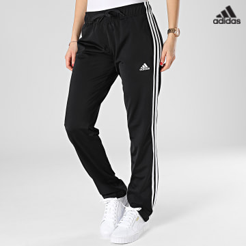 https://laboutiqueofficielle-res.cloudinary.com/image/upload/v1627638668/Desc/Watermark/adidas_performance.svg Adidas Sportswear - Pantalon Jogging Femme 3 Stripes H48451 Noir