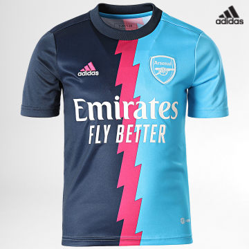 https://laboutiqueofficielle-res.cloudinary.com/image/upload/v1627638668/Desc/Watermark/adidas_performance.svg Adidas Sportswear - Tee Shirt De Sport Enfant HT4450 Arsenal Bleu