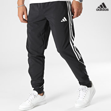 https://laboutiqueofficielle-res.cloudinary.com/image/upload/v1627638668/Desc/Watermark/adidas_performance.svg Adidas Sportswear - Pantalon Jogging A Bandes IB5012 Noir