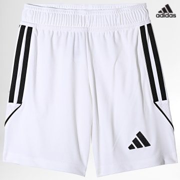 https://laboutiqueofficielle-res.cloudinary.com/image/upload/v1627638668/Desc/Watermark/adidas_performance.svg Adidas Sportswear - Short Jogging Enfant IB8093 Blanc