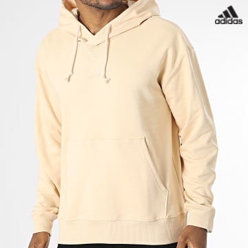 https://laboutiqueofficielle-res.cloudinary.com/image/upload/v1627638668/Desc/Watermark/adidas_performance.svg Adidas Sportswear - Sweat Capuche IC9768 Beige