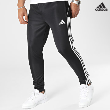 https://laboutiqueofficielle-res.cloudinary.com/image/upload/v1627638668/Desc/Watermark/adidas_performance.svg Adidas Sportswear - Pantalon Jogging A Bandes HS7230 Noir