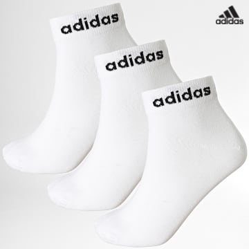 https://laboutiqueofficielle-res.cloudinary.com/image/upload/v1627638668/Desc/Watermark/adidas_performance.svg Adidas Sportswear - Lot De 3 Paires De Chaussettes HT3451 Blanc