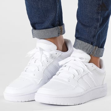 https://laboutiqueofficielle-res.cloudinary.com/image/upload/v1627638668/Desc/Watermark/adidas_performance.svg Adidas Sportswear - Baskets Femme Hoops 3 Low Classic GW3036 Cloud White