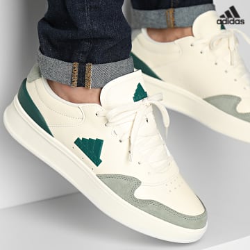 https://laboutiqueofficielle-res.cloudinary.com/image/upload/v1627638668/Desc/Watermark/adidas_performance.svg Adidas Sportswear - Baskets Kantana IG9819 Off White Core Green Silver Green