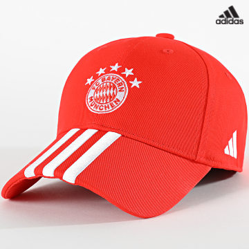 https://laboutiqueofficielle-res.cloudinary.com/image/upload/v1627638668/Desc/Watermark/adidas_performance.svg Adidas Sportswear - Casquette IB4586 FC Bayern Munich Rouge