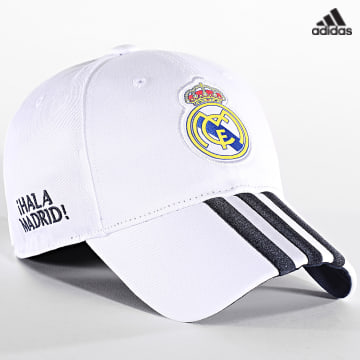 https://laboutiqueofficielle-res.cloudinary.com/image/upload/v1627638668/Desc/Watermark/adidas_performance.svg Adidas Sportswear - Casquette Real Madrid IB4588 Blanc