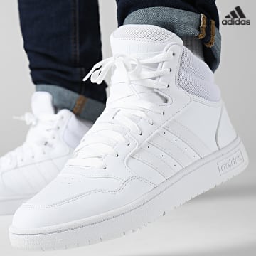 https://laboutiqueofficielle-res.cloudinary.com/image/upload/v1627638668/Desc/Watermark/adidas_performance.svg Adidas Sportswear - Baskets Hoops 3 Mid ID9838 Cloud White Core Black