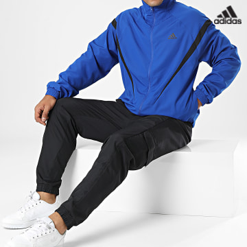 https://laboutiqueofficielle-res.cloudinary.com/image/upload/v1627638668/Desc/Watermark/adidas_performance.svg Adidas Sportswear - Ensemble De Survetement IJ6070 Bleu Roi Noir