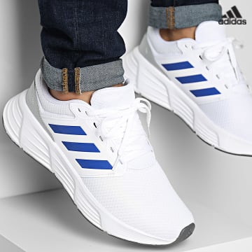 https://laboutiqueofficielle-res.cloudinary.com/image/upload/v1627638668/Desc/Watermark/adidas_performance.svg Adidas Sportswear - Baskets Galaxy 6 IE1979 Footwear White Royal Blue Grey Five
