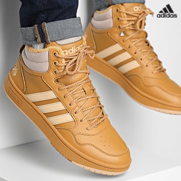 https://laboutiqueofficielle-res.cloudinary.com/image/upload/v1627638668/Desc/Watermark/adidas_performance.svg Adidas Sportswear - Baskets Hoops 3 Winter IF2636 Mesa Magic Beige