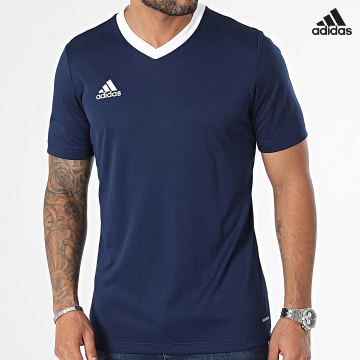 https://laboutiqueofficielle-res.cloudinary.com/image/upload/v1627638668/Desc/Watermark/adidas_performance.svg Adidas Sportswear - Tee Shirt Col V Ent22 HE1575 Bleu Marine