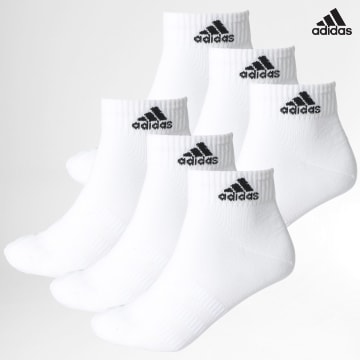 https://laboutiqueofficielle-res.cloudinary.com/image/upload/v1627638668/Desc/Watermark/adidas_performance.svg Adidas Sportswear - Lot De 3 Paires De Chaussettes HT3430 Blanc