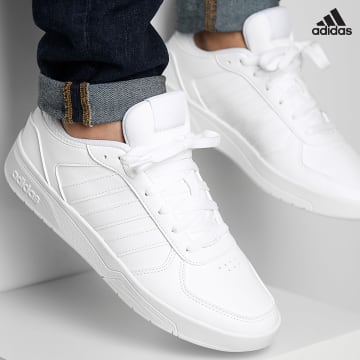 https://laboutiqueofficielle-res.cloudinary.com/image/upload/v1627638668/Desc/Watermark/adidas_performance.svg Adidas Sportswear - Baskets CourtBeat ID9659 Footwear White