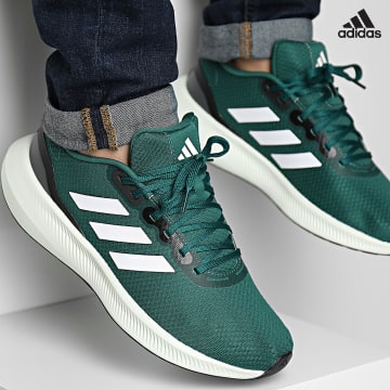 https://laboutiqueofficielle-res.cloudinary.com/image/upload/v1627638668/Desc/Watermark/adidas_performance.svg Adidas Sportswear - Baskets Runfalcon 3.0 IE0736 Core Green Footwear White Core Black