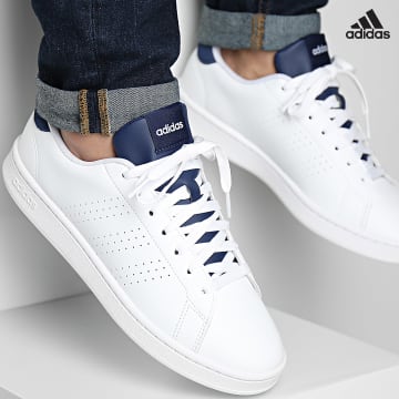 https://laboutiqueofficielle-res.cloudinary.com/image/upload/v1627638668/Desc/Watermark/adidas_performance.svg Adidas Sportswear - Baskets Advantage IF6097 Footwear White Dark Blue