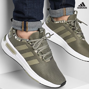 https://laboutiqueofficielle-res.cloudinary.com/image/upload/v1627638668/Desc/Watermark/adidas_performance.svg Adidas Sportswear - Baskets Racer TR23 ID7835 Olive Strata Orbit Green Putty Grey