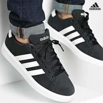 https://laboutiqueofficielle-res.cloudinary.com/image/upload/v1627638668/Desc/Watermark/adidas_performance.svg Adidas Sportswear - Baskets Grand Court 2.0 ID2963 Core Black Footwear White