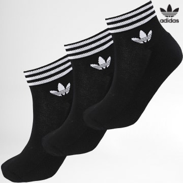 https://laboutiqueofficielle-res.cloudinary.com/image/upload/v1627646526/Desc/Watermark/3adidas_orginal.svg Adidas Originals - Lot De 3 Paires De Chaussettes Courtes EE1151 Noir