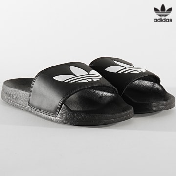 https://laboutiqueofficielle-res.cloudinary.com/image/upload/v1627646526/Desc/Watermark/3adidas_orginal.svg Adidas Originals - Claquettes Adilette Lite FU8298 Noir