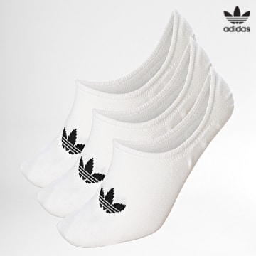 https://laboutiqueofficielle-res.cloudinary.com/image/upload/v1627646526/Desc/Watermark/3adidas_orginal.svg Adidas Originals - Lot De 3 Paires De Chaussettes Basses FM0676 Blanc