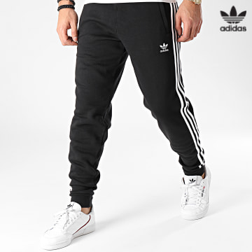 https://laboutiqueofficielle-res.cloudinary.com/image/upload/v1627646526/Desc/Watermark/3adidas_orginal.svg Adidas Originals - Pantalon Jogging A Bandes GN3458 Noir