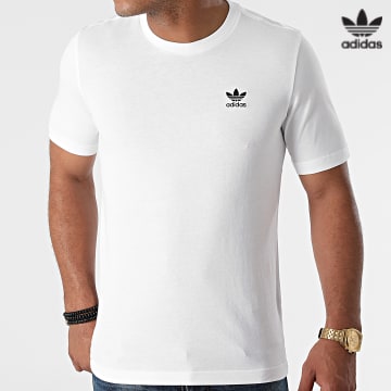 https://laboutiqueofficielle-res.cloudinary.com/image/upload/v1627646526/Desc/Watermark/3adidas_orginal.svg Adidas Originals - Tee Shirt Essential GN3415 Blanc