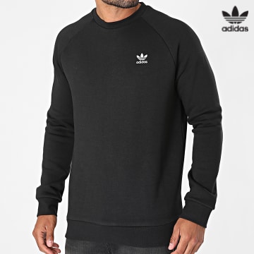 https://laboutiqueofficielle-res.cloudinary.com/image/upload/v1627646526/Desc/Watermark/3adidas_orginal.svg Adidas Originals - Sweat Crewneck Essential H34645 Noir