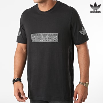 https://laboutiqueofficielle-res.cloudinary.com/image/upload/v1627646526/Desc/Watermark/3adidas_orginal.svg Adidas Originals - Tee Shirt Logo H06746 Noir