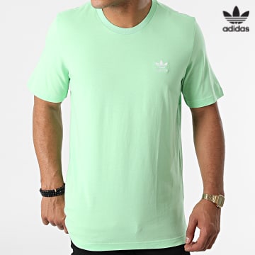https://laboutiqueofficielle-res.cloudinary.com/image/upload/v1627646526/Desc/Watermark/3adidas_orginal.svg Adidas Originals - Tee Shirt Essential H34634 Vert Clair