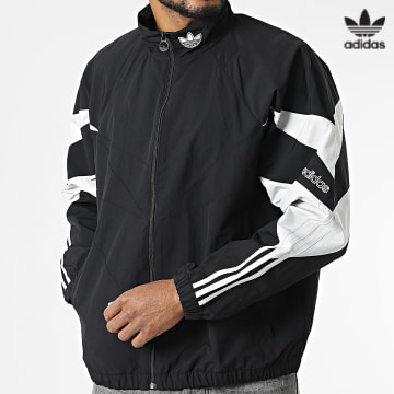 https://laboutiqueofficielle-res.cloudinary.com/image/upload/v1627646526/Desc/Watermark/3adidas_orginal.svg Adidas Originals - Veste Zippée Shark H06752 Noir