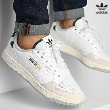 https://laboutiqueofficielle-res.cloudinary.com/image/upload/v1627646526/Desc/Watermark/3adidas_orginal.svg Adidas Originals - Baskets NY 90 GX4392 Footwear White Collegiate Green