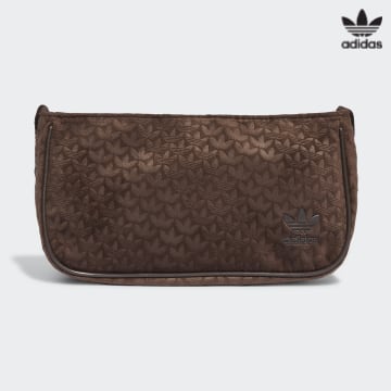 https://laboutiqueofficielle-res.cloudinary.com/image/upload/v1627646526/Desc/Watermark/3adidas_orginal.svg Adidas Originals - Sac A Main Femme Mini HS6731 Marron