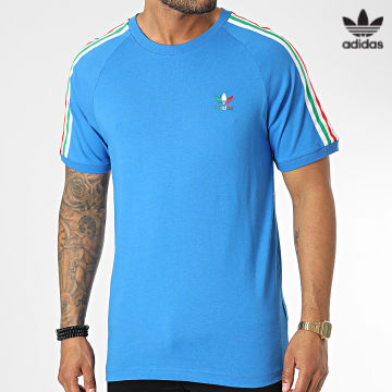 https://laboutiqueofficielle-res.cloudinary.com/image/upload/v1627646526/Desc/Watermark/3adidas_orginal.svg Adidas Originals - Tee Shirt A Bandes HK7423 Bleu