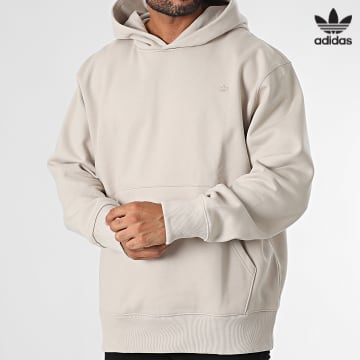 https://laboutiqueofficielle-res.cloudinary.com/image/upload/v1627646526/Desc/Watermark/3adidas_orginal.svg Adidas Originals - Sweat Capuche IM2118 Beige